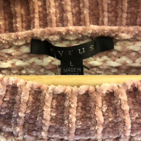 Striped chenille sweater - Picture 5 of 5